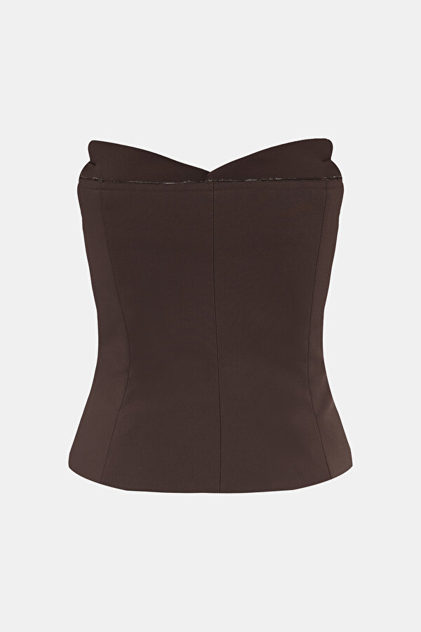 DARK BROWN BLOUSE 2