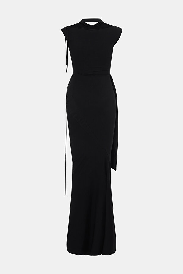 BLACK MAXI DRESS 2