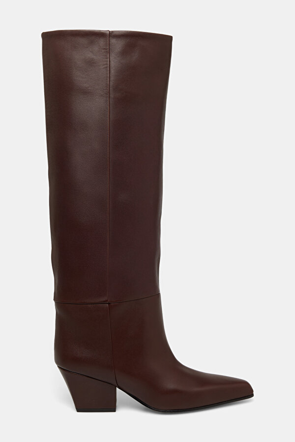 BROWN LEATHER BOOT