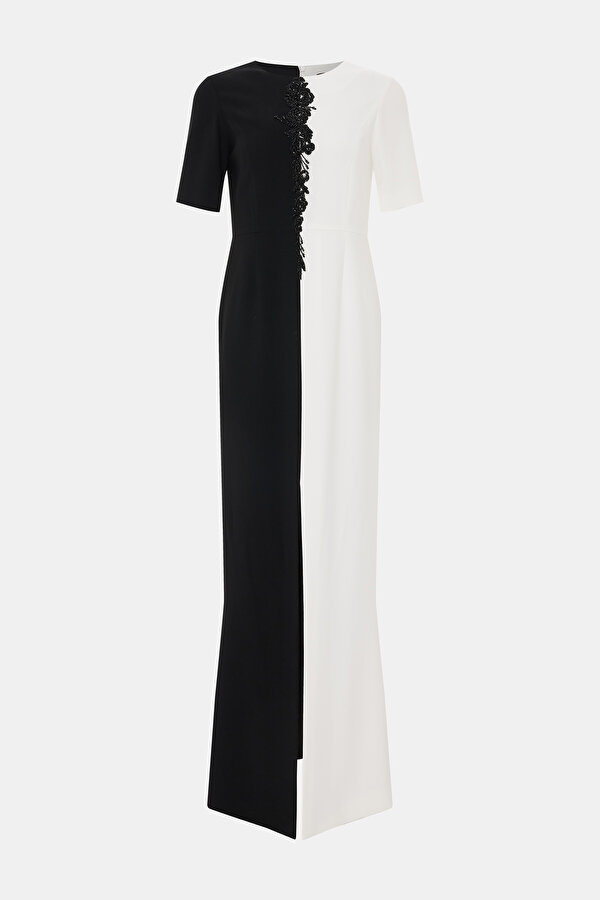 WHITE SHORT SLEEVE DRESS