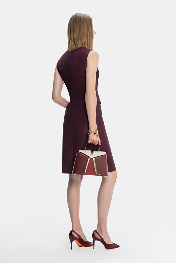 DAMSON SLEEVELESS SUSPENDER BELOW THE KNEE DRESS 2
