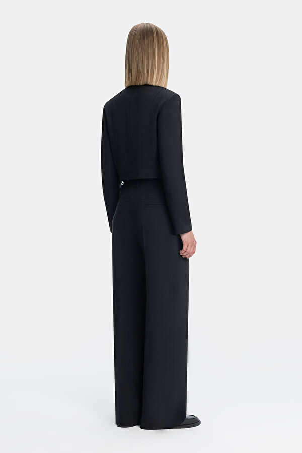 BLACK ASYMMETRIC JACKET 7