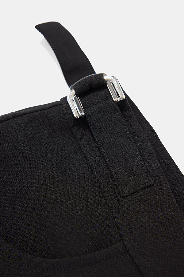 BLACK STRAIGHT CUT TROUSERS 7