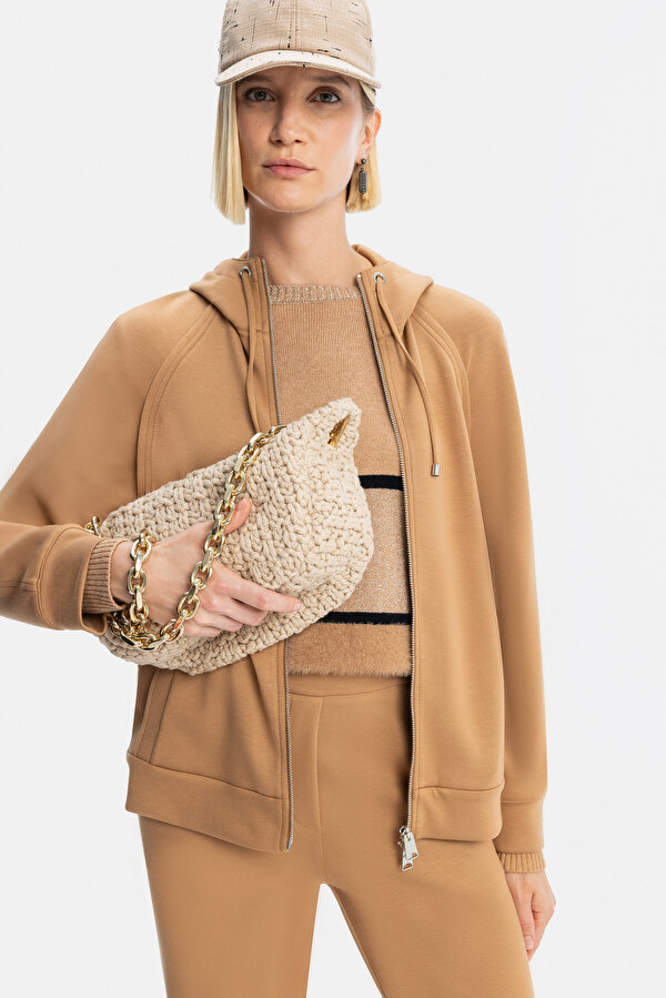 CAMEL HOODIE SWEATSHIRT 6