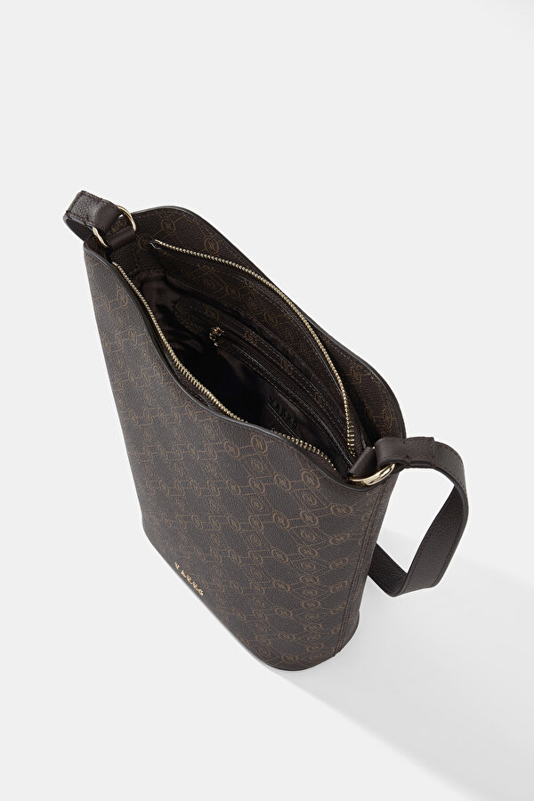 BEIGE MONOGRAM BAG 6