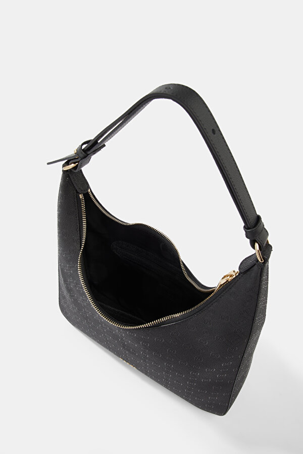 BLACK MONOGRAM BAG 6