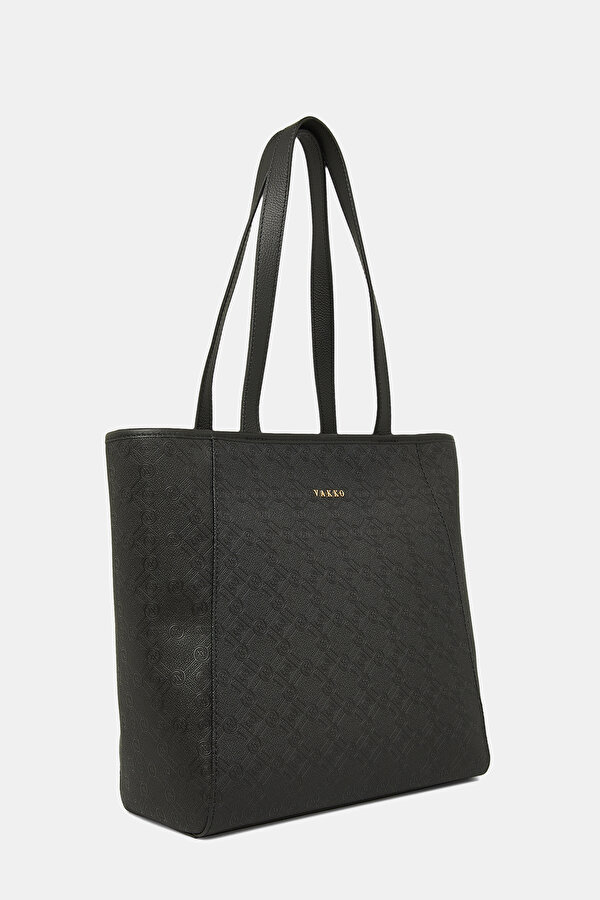 BLACK MONOGRAM BAG 2