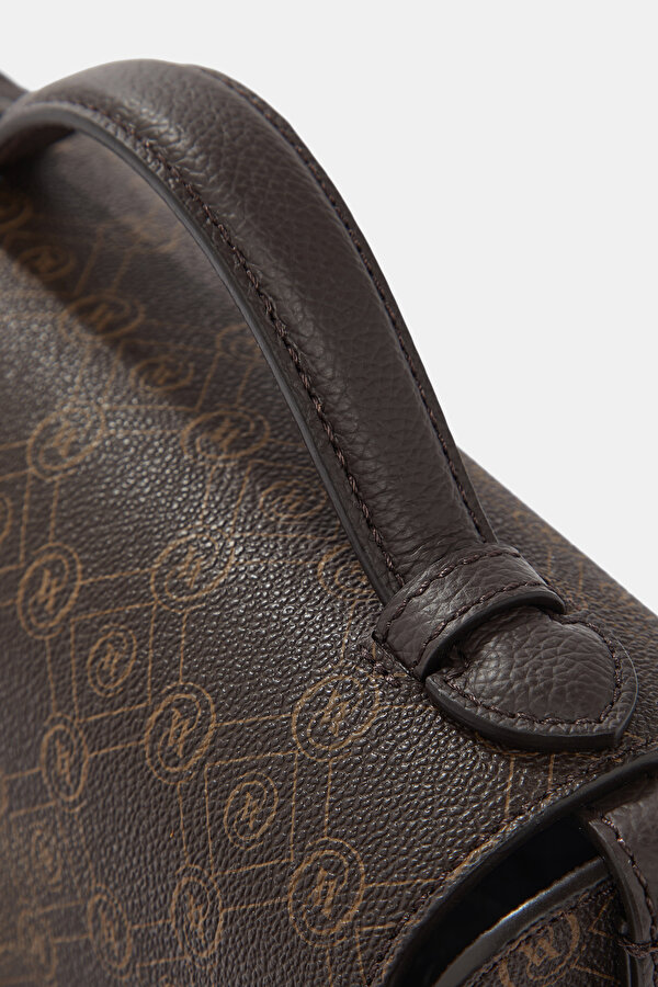 BEIGE MONOGRAM BAG 6