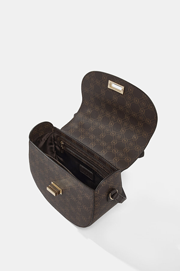 BEIGE MONOGRAM BAG 7