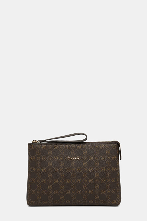 KAHVE MONOGRAM ÇANTA