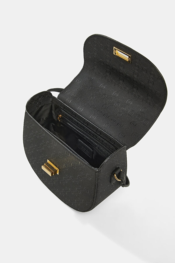 BLACK MONOGRAM BAG 7