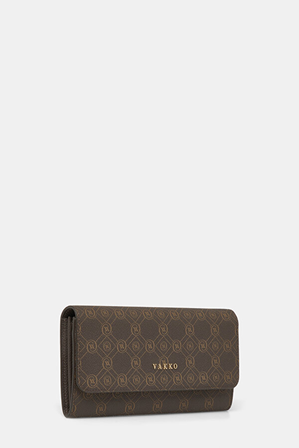 BEIGE MONOGRAM WALLET 2