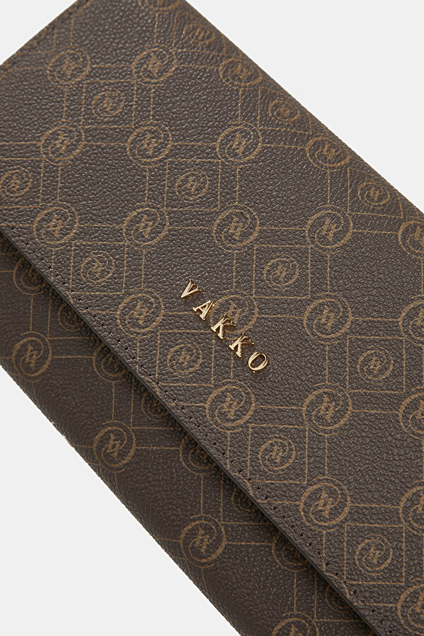 BEIGE MONOGRAM WALLET 6