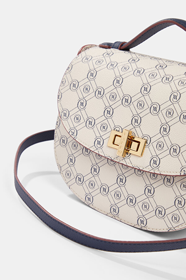 EKRU MONOGRAM ÇANTA 6