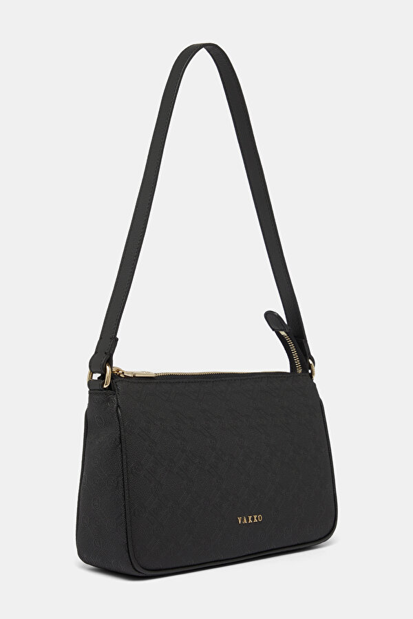 BLACK MONOGRAM BAG 2