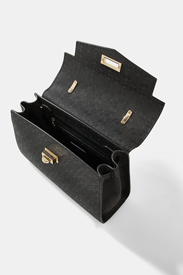 BLACK MONOGRAM BAG 6
