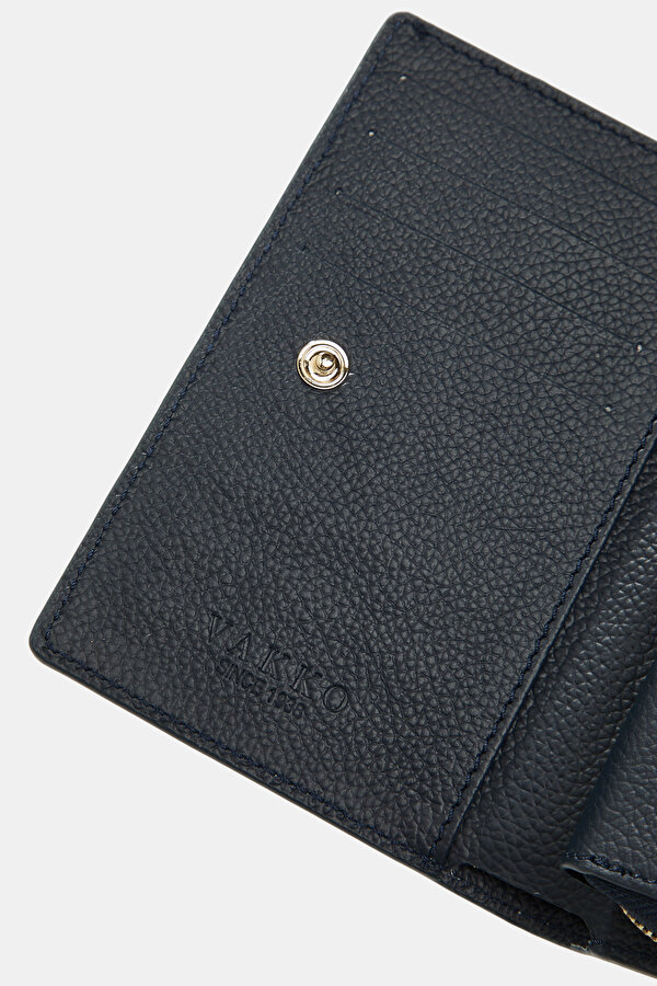 NAVY BLUE MONOGRAM WALLET 6