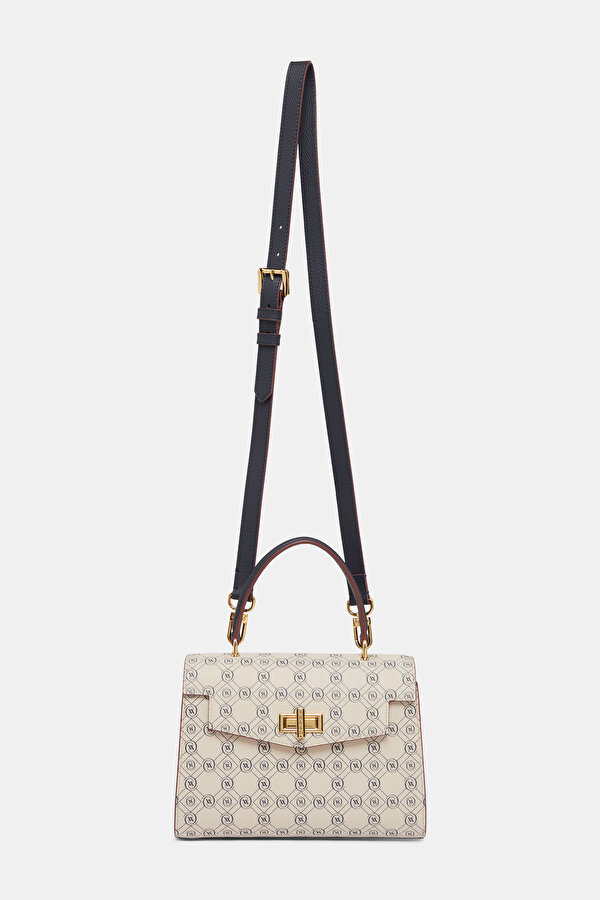 NAVY BLUE MONOGRAM BAG 2