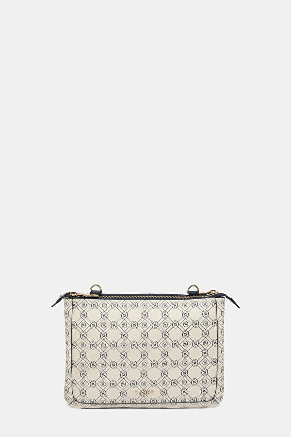 NAVY BLUE MONOGRAM BAG