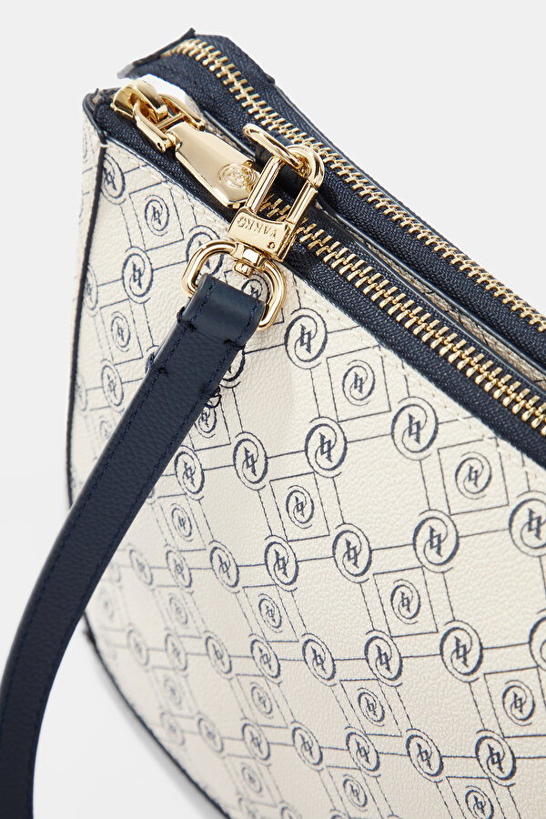 NAVY BLUE MONOGRAM BAG 6