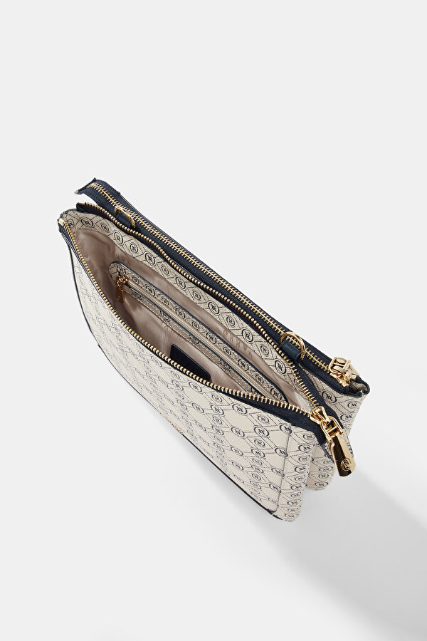 NAVY BLUE MONOGRAM BAG 7