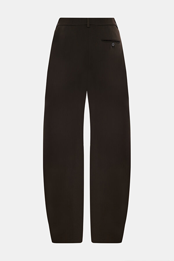 BROWN STRAİGHT CUT TROUSERS 2