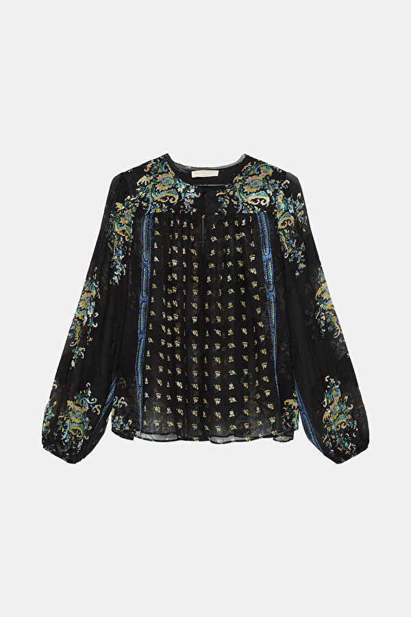 MULTİCOLOR LONG SLEEVE BLOUSE