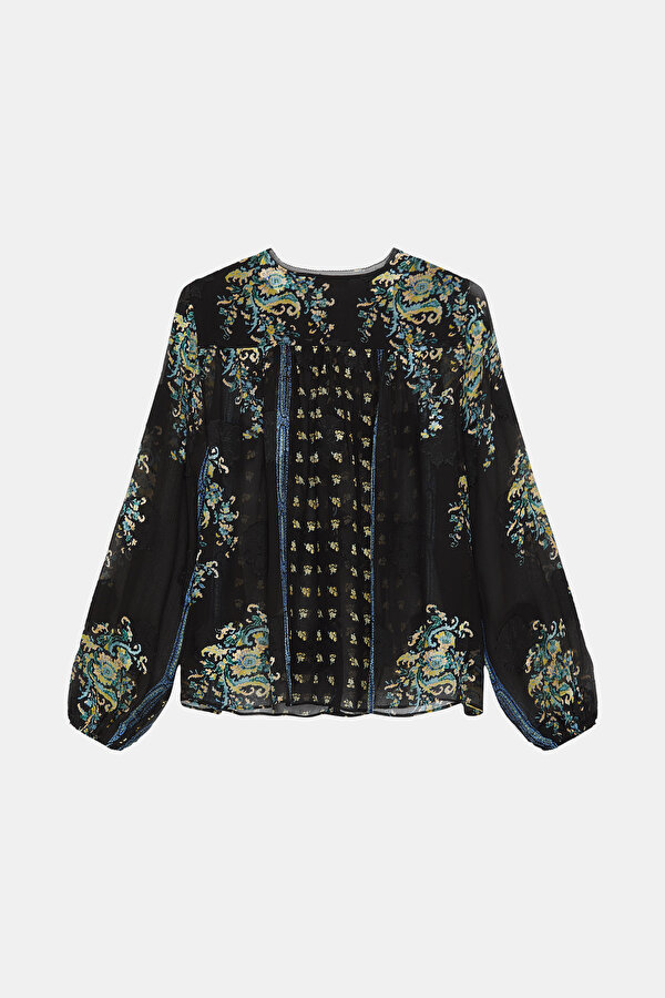 MULTİCOLOR LONG SLEEVE BLOUSE 2
