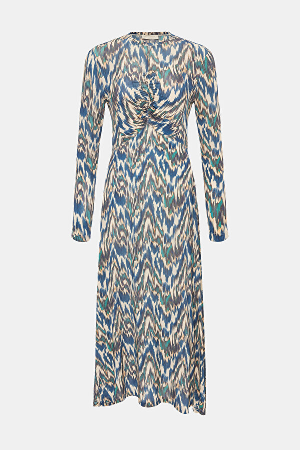 MULTİCOLOR MİDİ DRESS