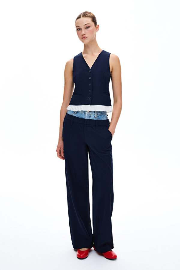 NAVY BLUE VEST