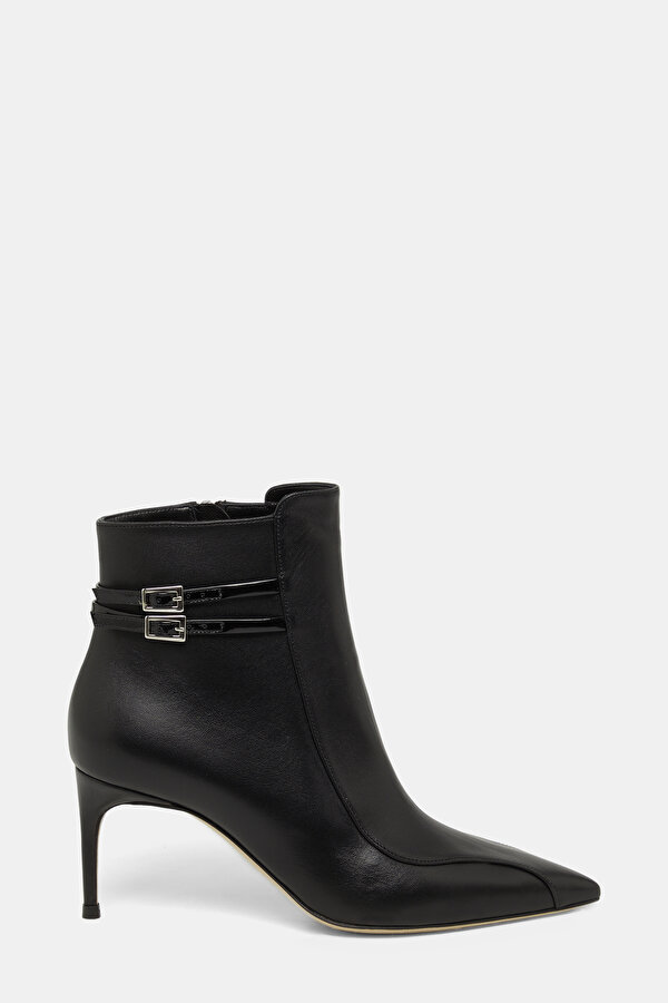 BLACK LEATHER BOOT
