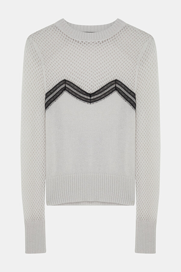 GREY MOHAIR JERSEY