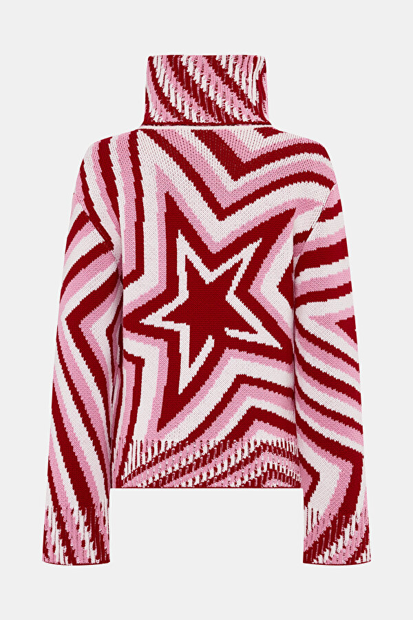 RED WOOL JERSEY 2