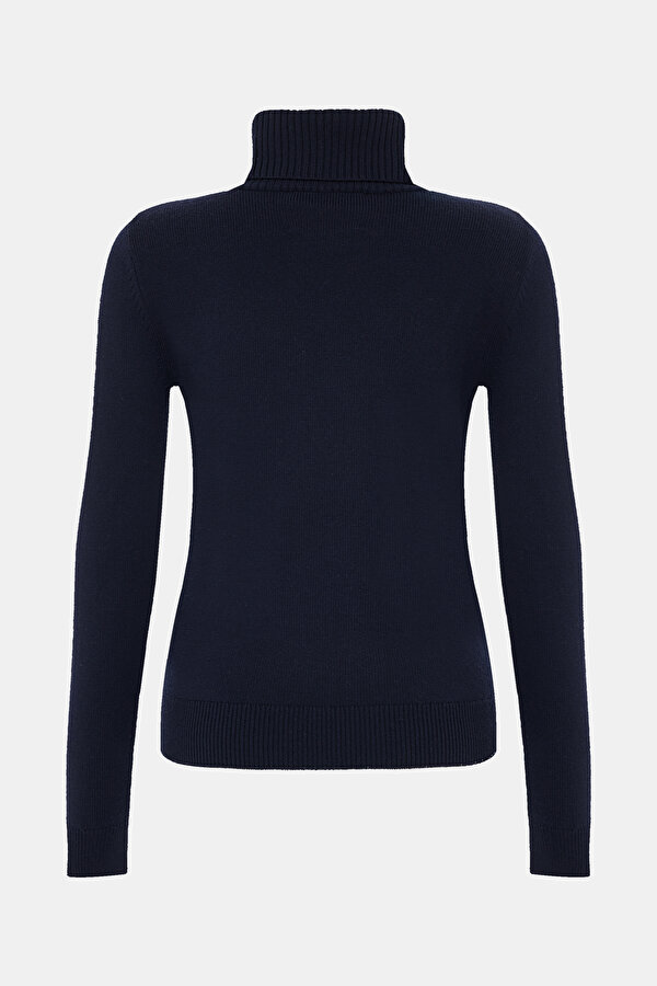 NAVY BLUE WOOL JERSEY 6