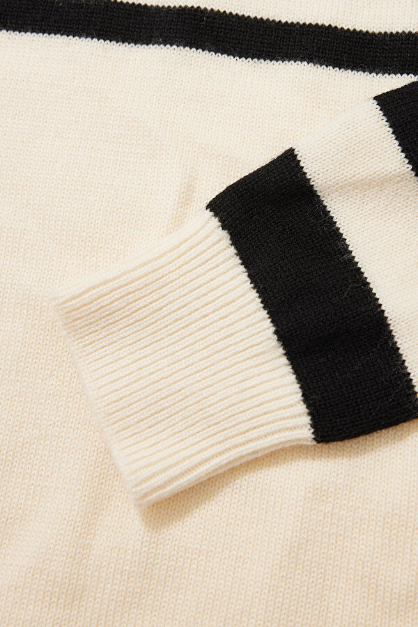 BLACK WOOL JERSEY 6