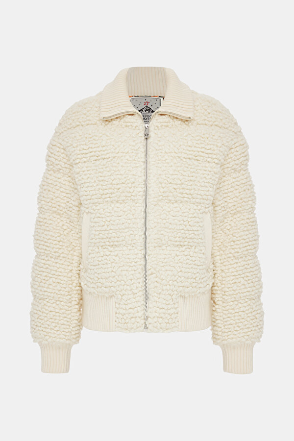 ECRU WOOL COAT