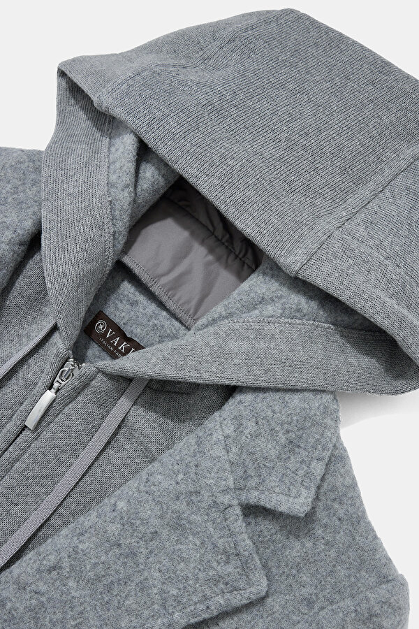 GREY HOODIE JACKET 11