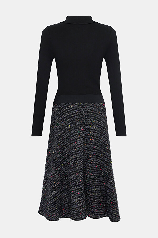BLACK LONG SLEEVE DRESS 6