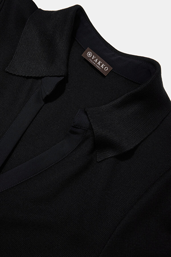 BLACK LONG SLEEVE DRESS 7