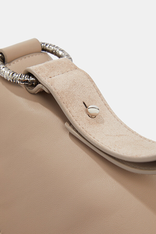 SILVER LEATHER BAG 6