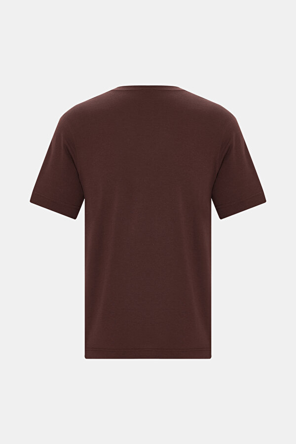 BRICK BASIC / ROUND NECKLINE SHORT SLEEVE TSHIRT 2