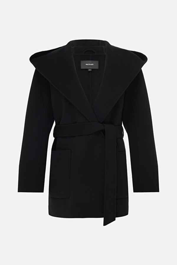 BLACK REEFER JACKET