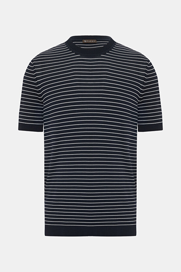 ECRU BASIC / ROUND NECKLINE SHORT SLEEVE TSHIRT