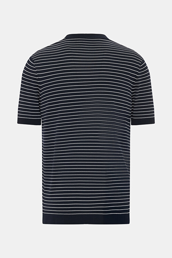 ECRU BASIC / ROUND NECKLINE SHORT SLEEVE TSHIRT 2