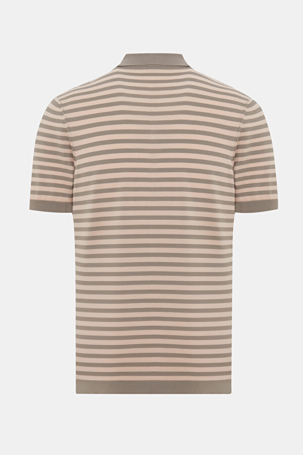 MINK POLO NECK SHORT SLEEVE TSHIRT 2