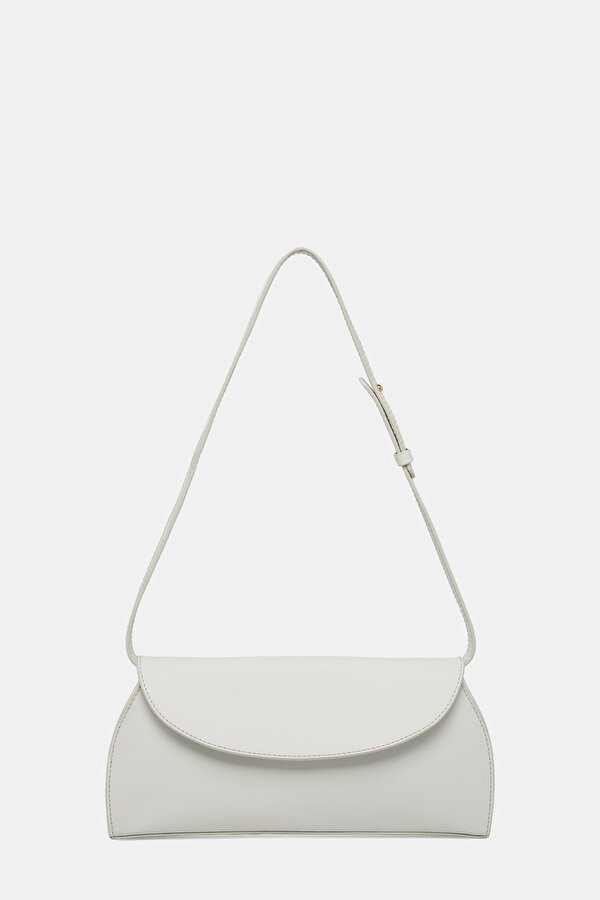 ECRU LEATHER BAG 2