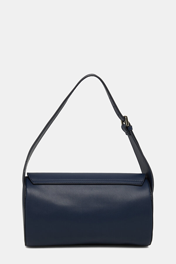 NAVY BLUE LEATHER BAG 2