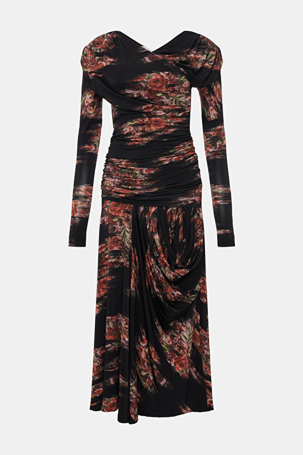 MULTICOLOR MAXI DRESS