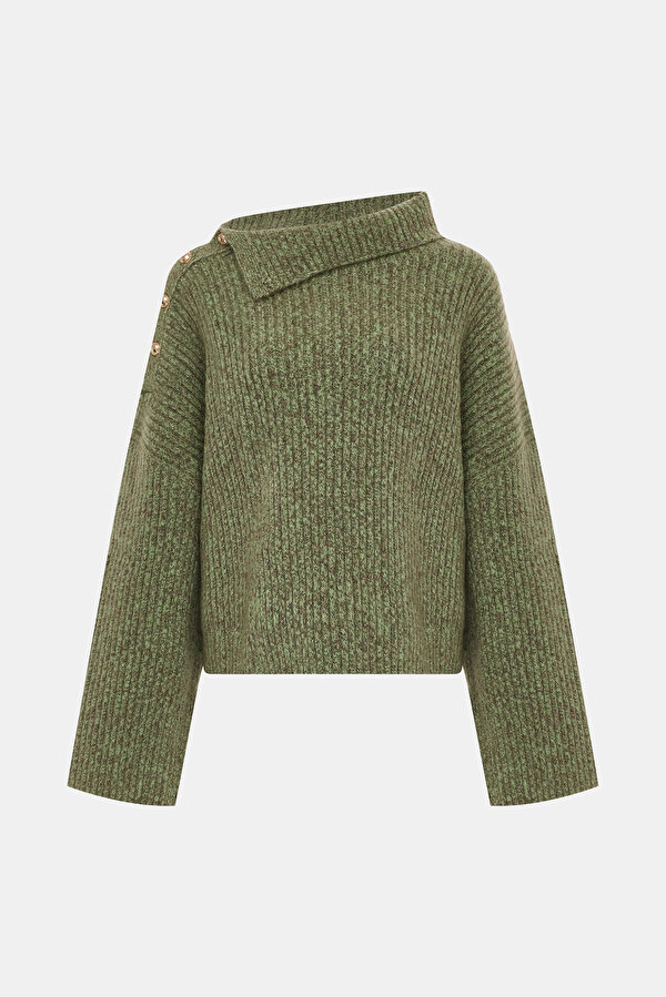 LIGHT GREEN WOOL JERSEY