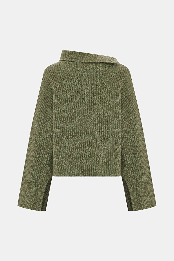 LIGHT GREEN WOOL JERSEY 2